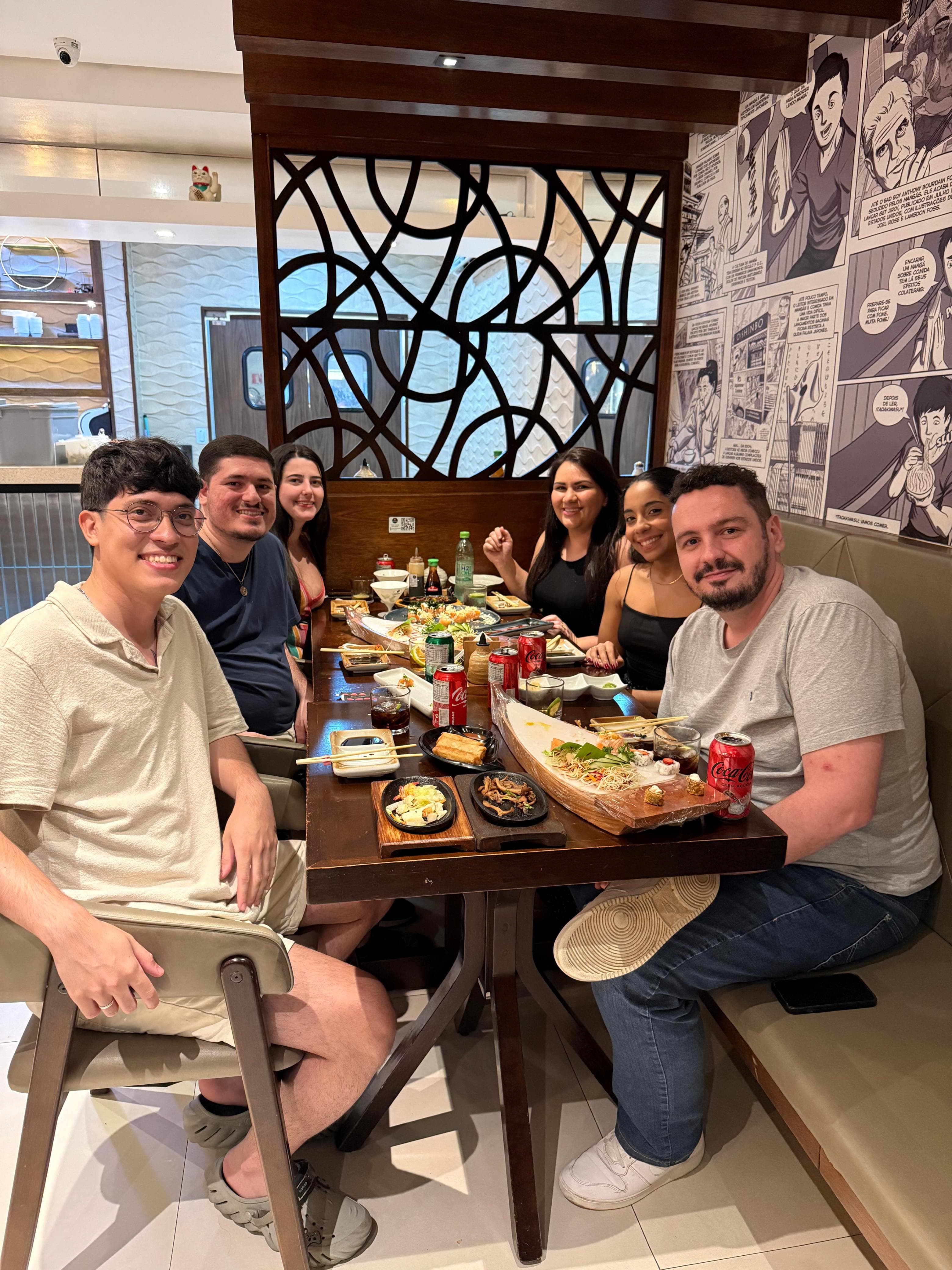 Jantar com o time VM Digital